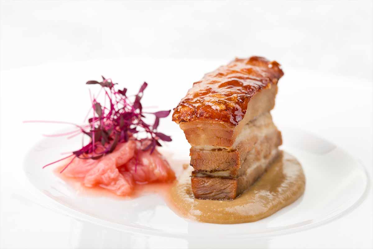 Pork with crackling